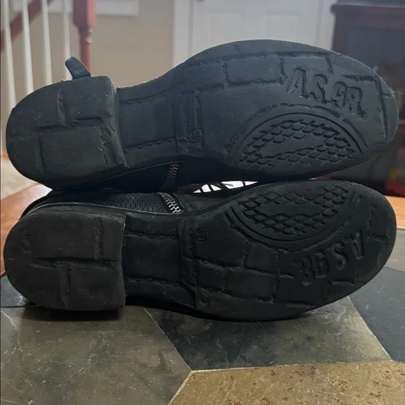 Navy A.S. 98 booties - Picture 6 of 7